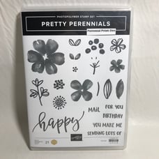 Stampin' Up! Pretty Perennials Photopolymer Stamp Set