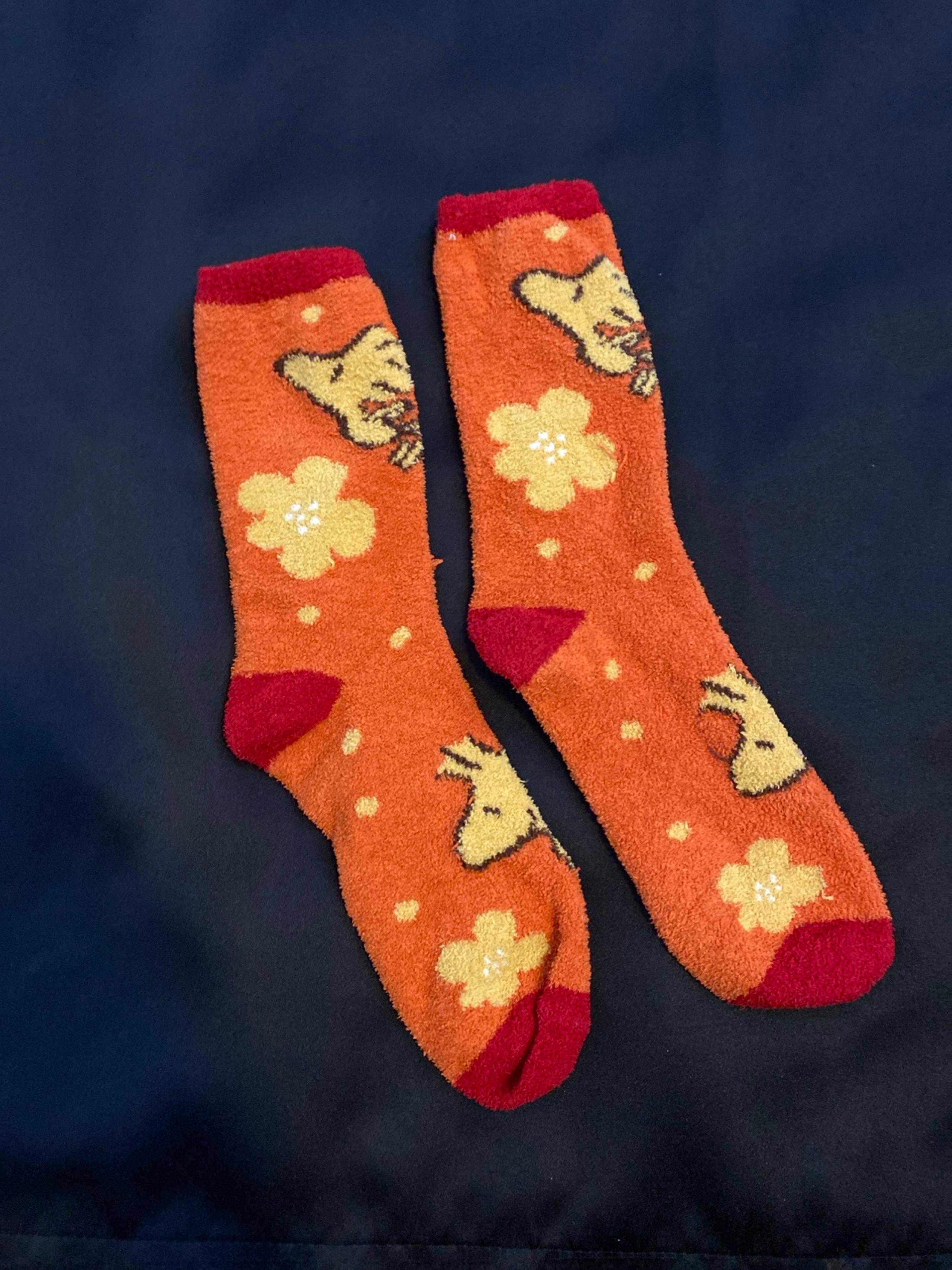 Peanuts Woodstock Socks