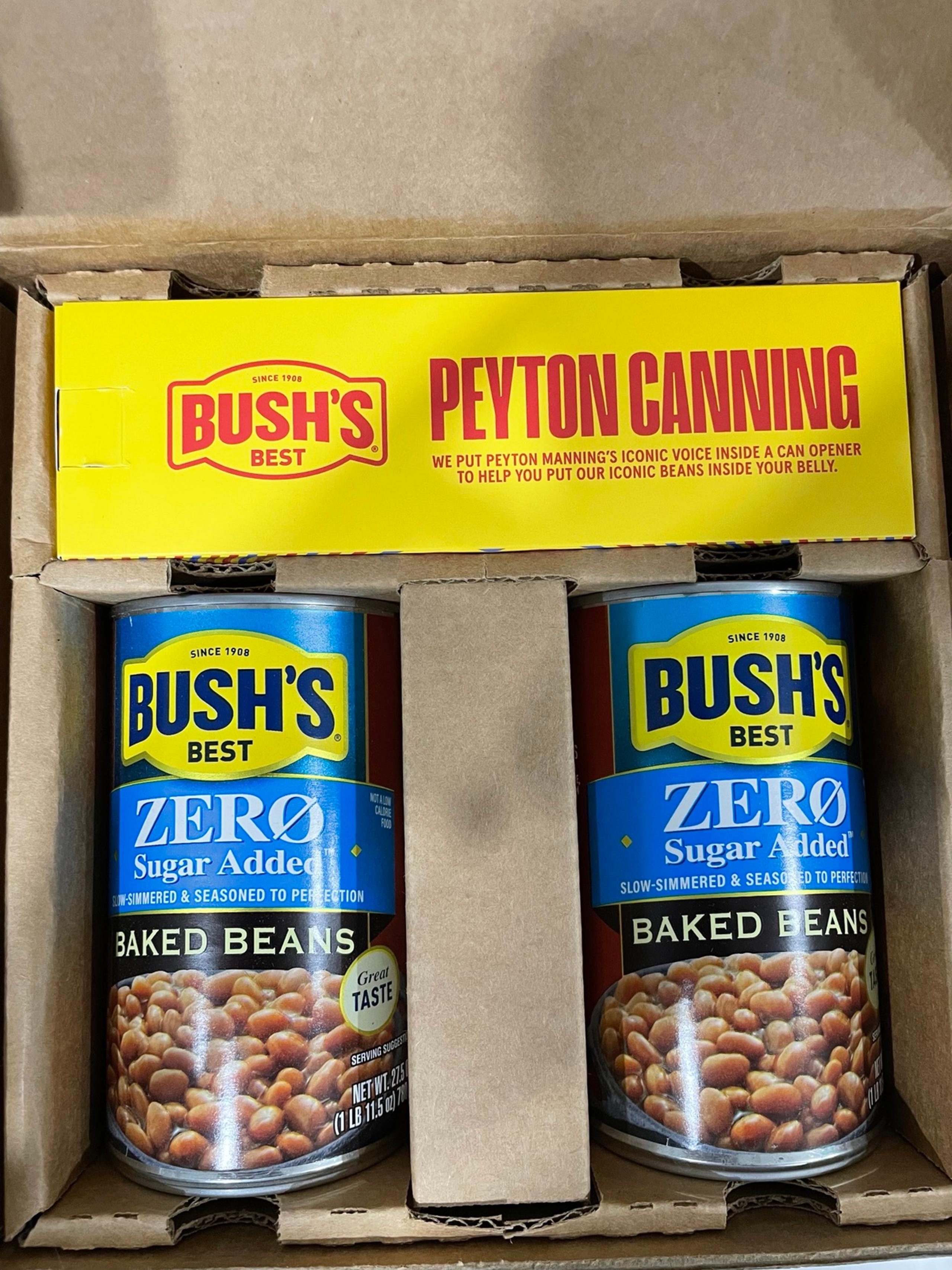 Peyton Manning Canning Talking Football Can Opener From Bush’s Beans SHIP ASAP