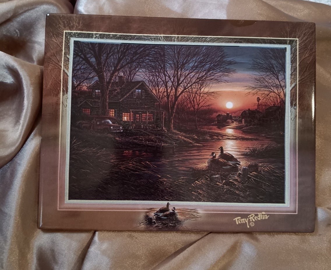 Terry Redlin Plate
