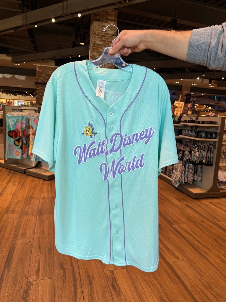 Walt Disney World Ariel Sports Jersey Adult L - NEW