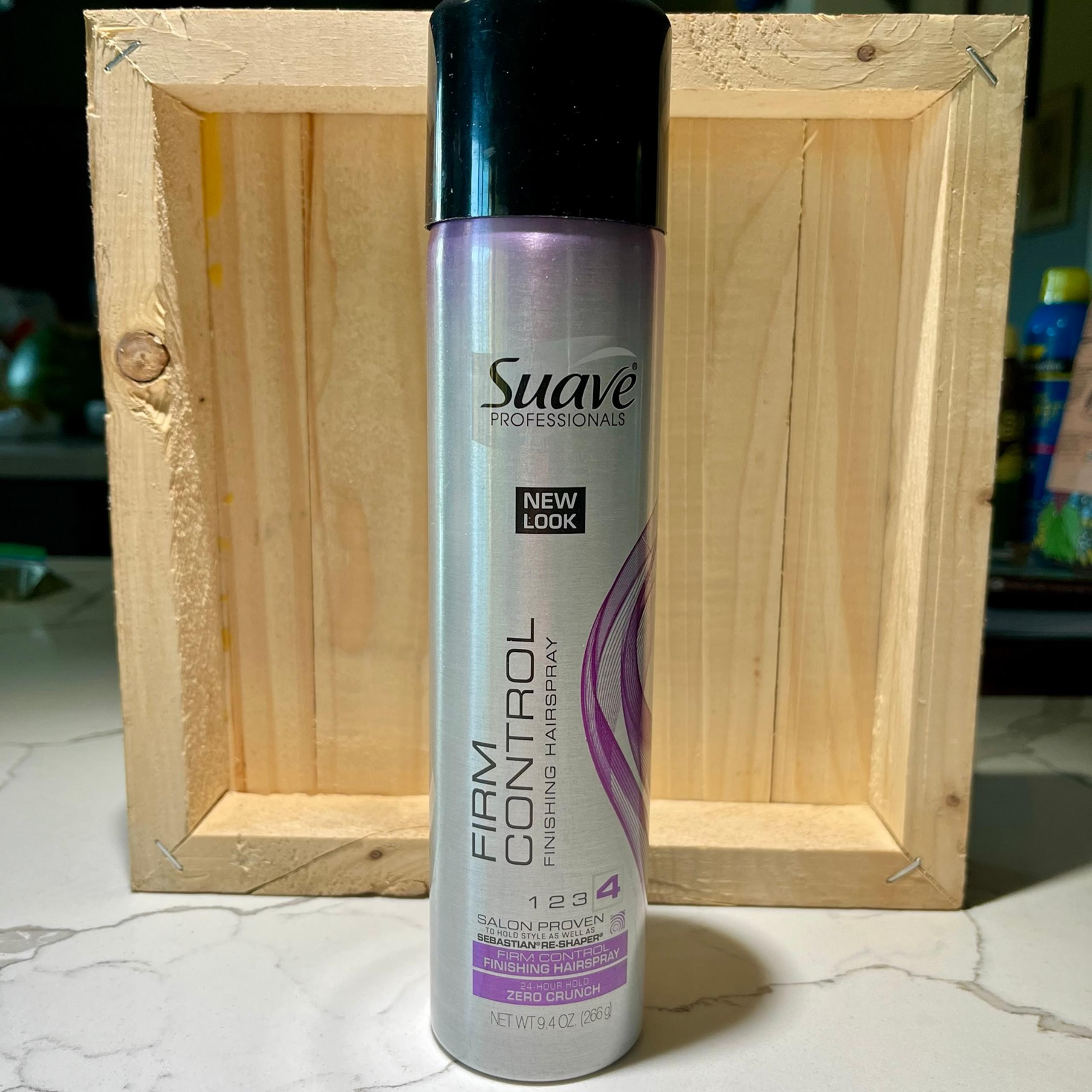 Suave Professionals Firm Control Level 4 Finishing Hairspray 9.4 oz Discontinued