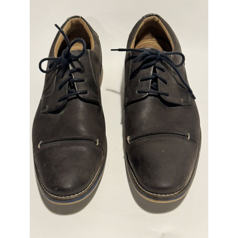Belvedere Men's 11.5 Gray Soft Leather Shoe Men's