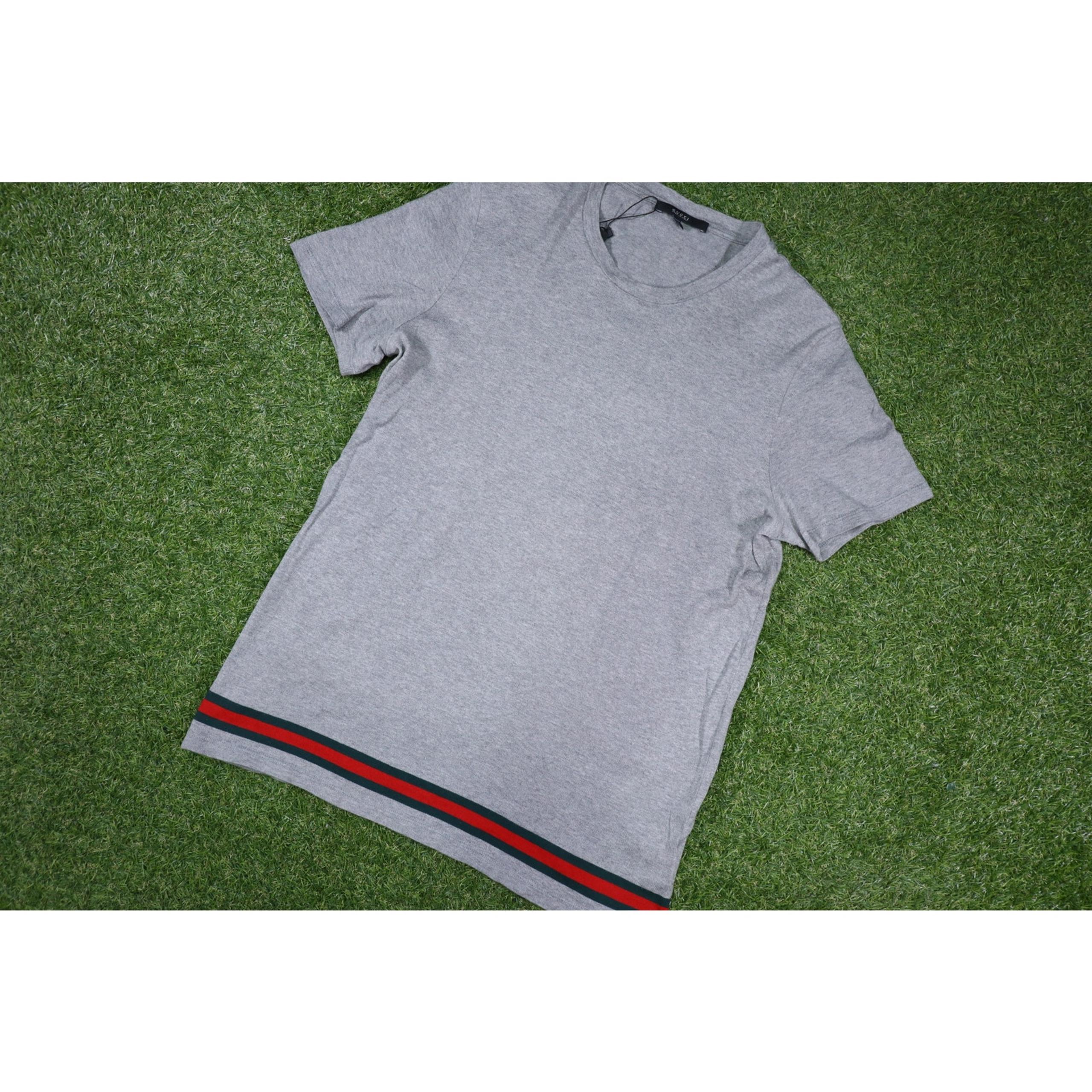 Mens Gucci Gray Tshirt Size X-Large