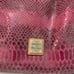 Dooney & Bourke Erica Hobo Rasberry Snakeskin Hobo Bag