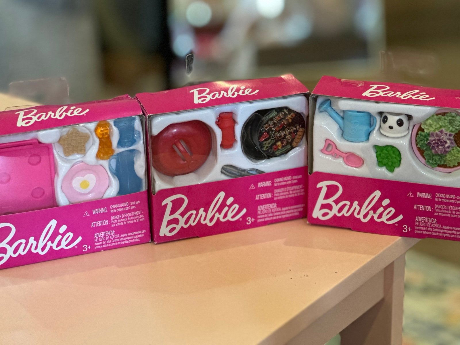 Barbie Accessories-Set of Three