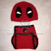 Crochet Handmade Antihero Baby Photo Prop Halloween Costume