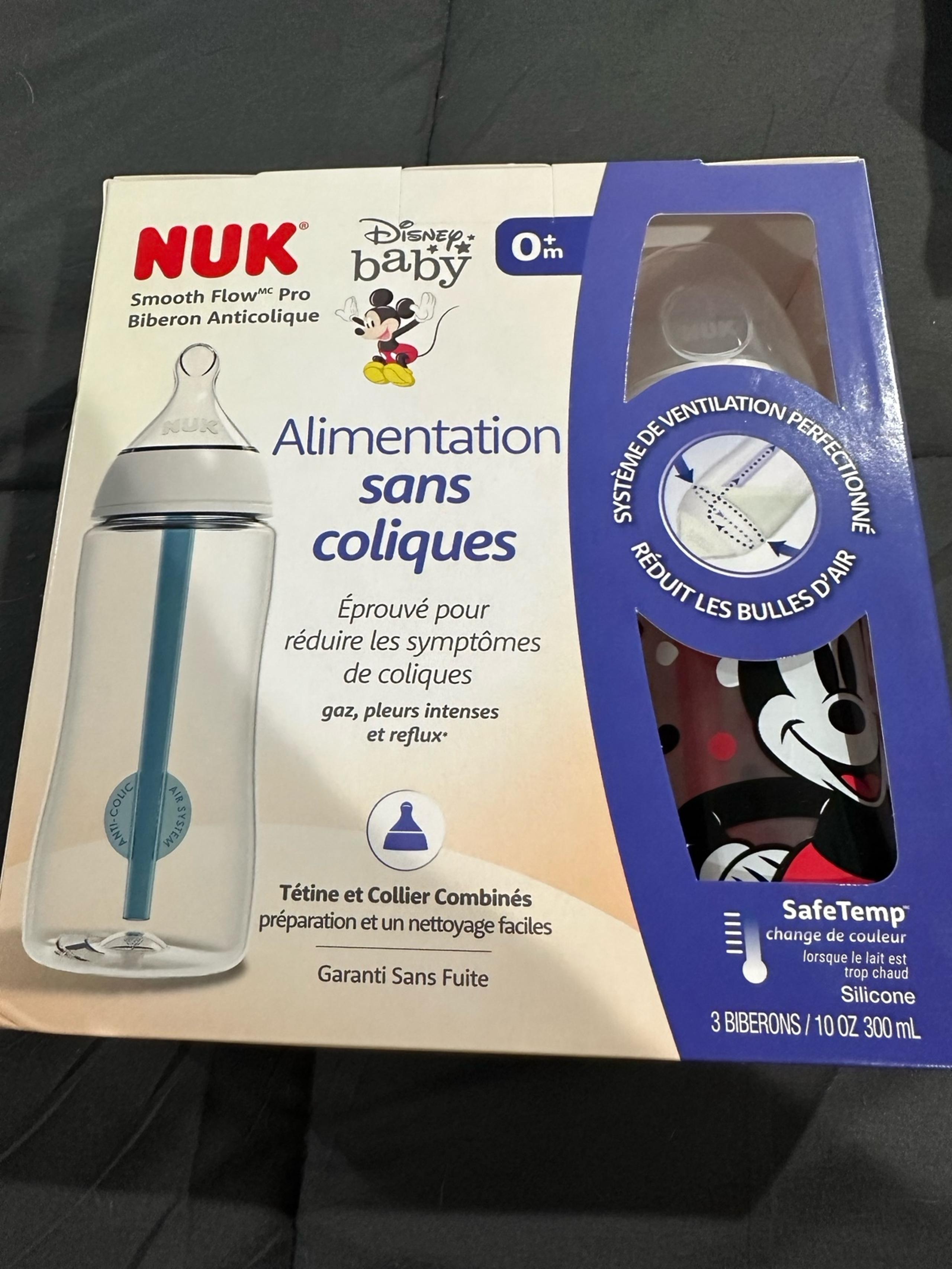 New Disney Baby Nuk Colic Free 10 oz bottles