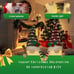 Luminous Dwarf Christmas Decorations, 4 Pack - Handmade Dwarfs, 11 inch Scandina