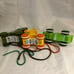 Lot 3 J'adore Wooden Animal Pull Toy Aiden Gabi Dusty alligator giraffe dinosaur
