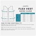 Glacier Tec Flex Cooling Vest 12 Interior Pockets Women’s Size Small