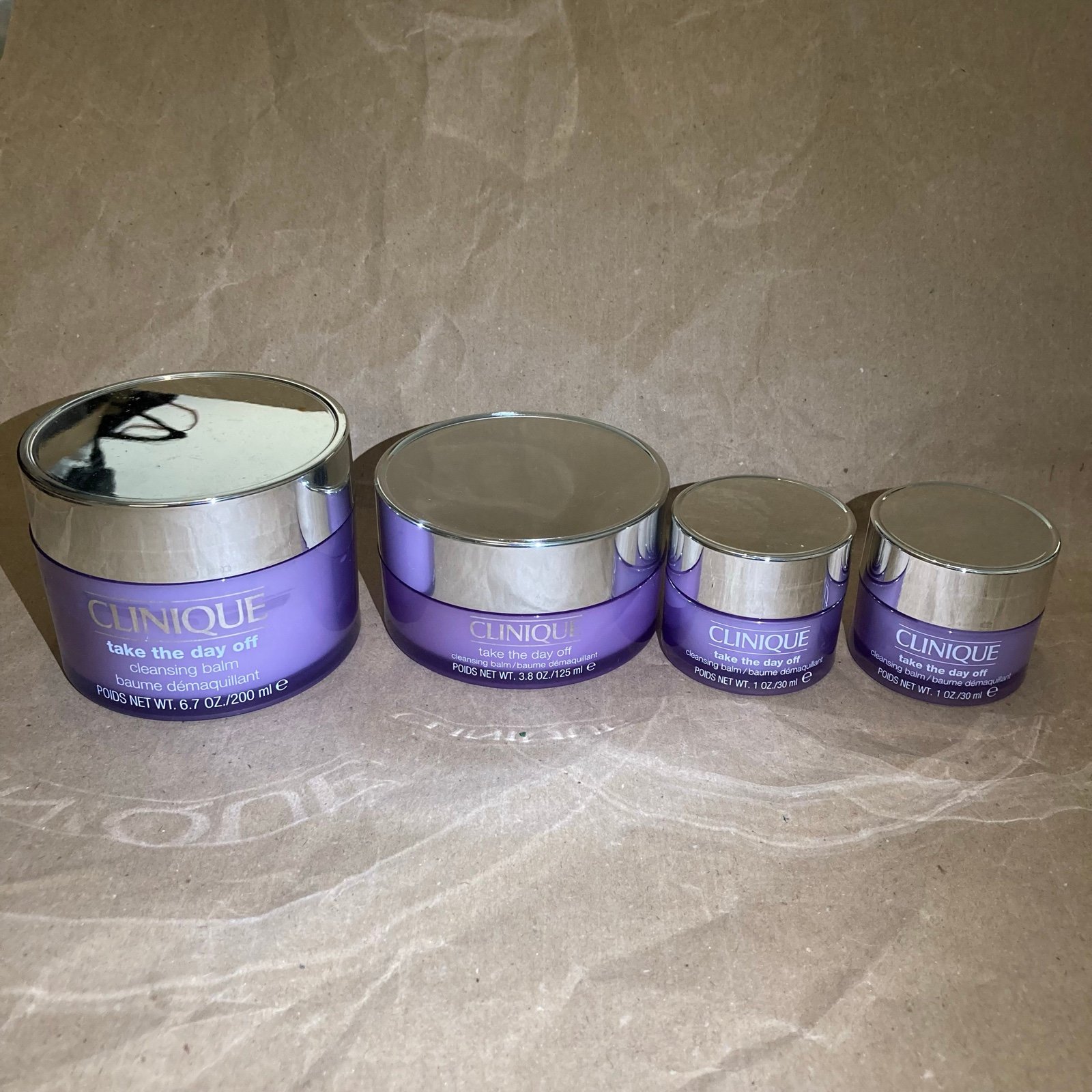 4 x Clinique Take The Day Off Cleansing Balm