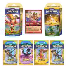 New-Disney Lorcana TCG Into The Inklands Bundle Box Includes Bonus Promo Card