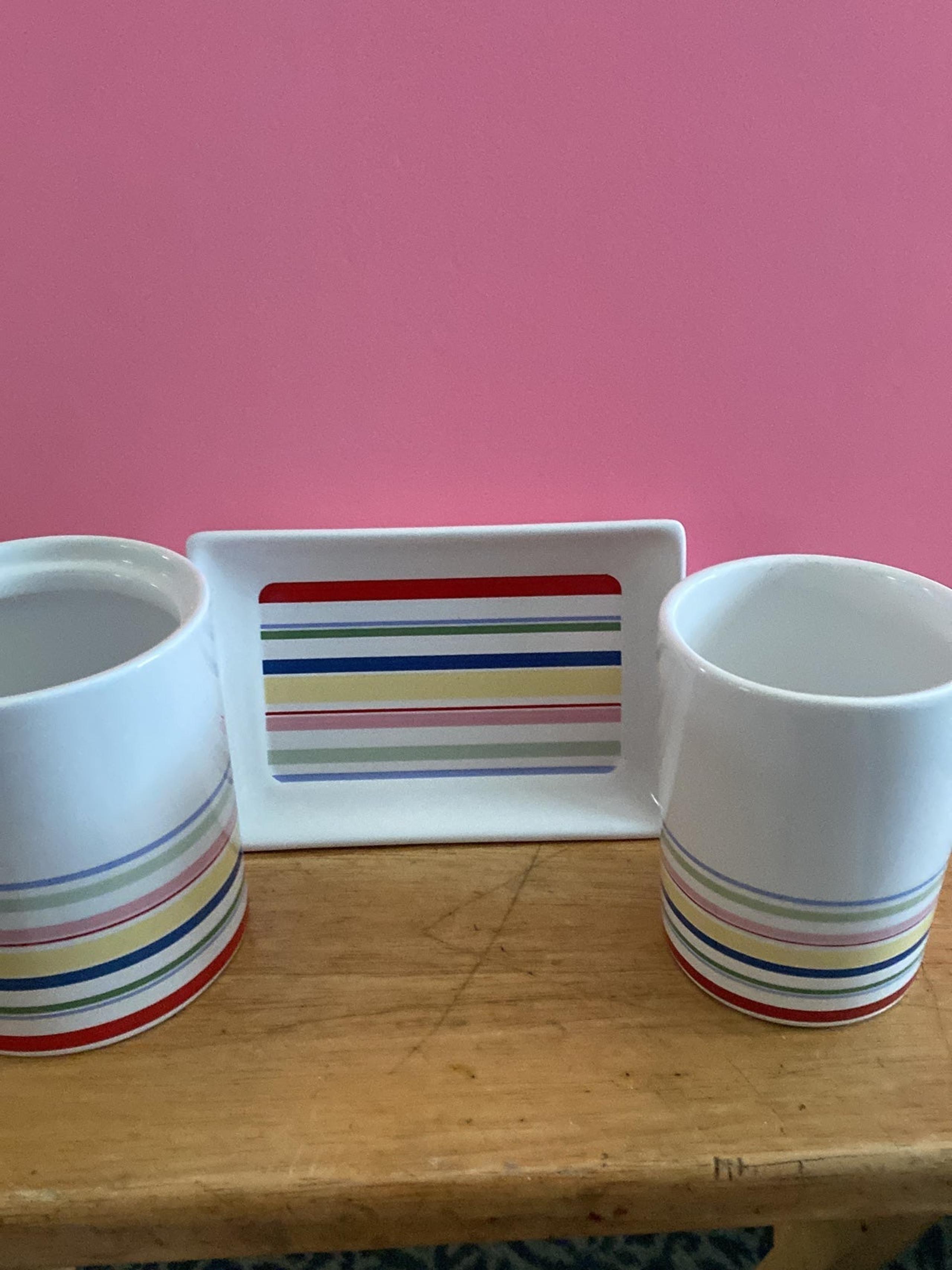Martha Stewart Everyday Ceramics  Bathroom Accessories  3 Pieces