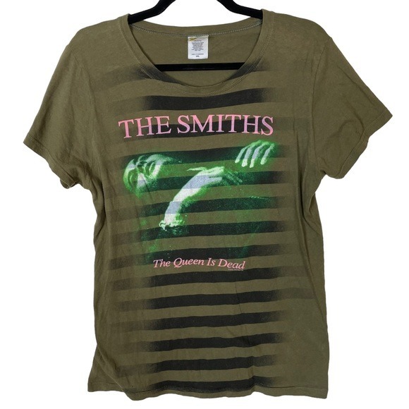 The Smiths 2004 The Queen Is Dead Album Art Band T-Shirt Hard to Find XXL Womans