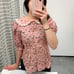 NWT Marc Jacobs The Romantic Blouse Dusty Pink Embellished Crystals
