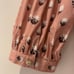 NWT Marc Jacobs The Romantic Blouse Dusty Pink Embellished Crystals
