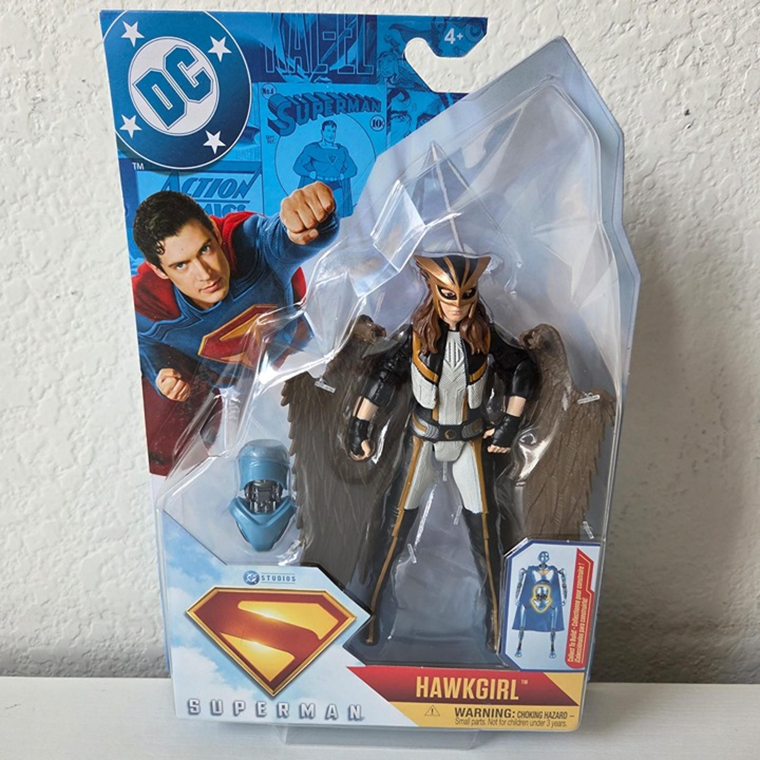 Spin Master DC Superman Movie Hawkgirl 6" Poseable Action Figure BAF Robot 4