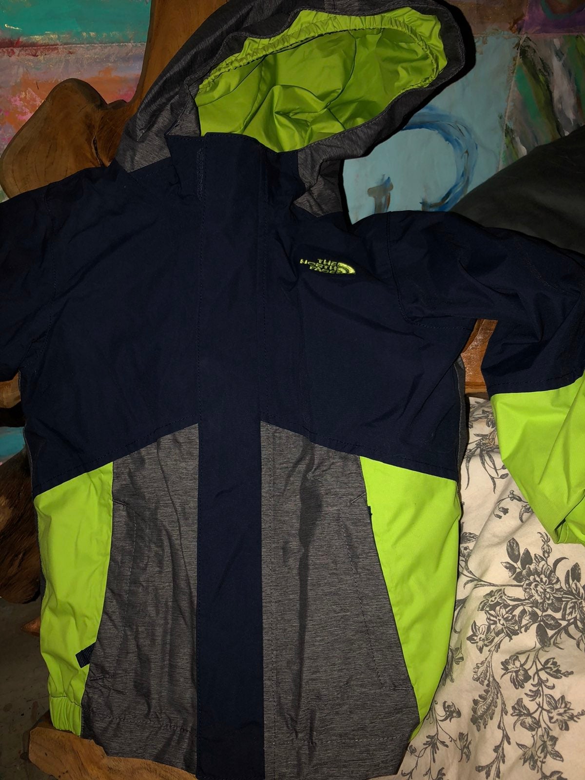 the NorthFace 3 in 1 Jacket