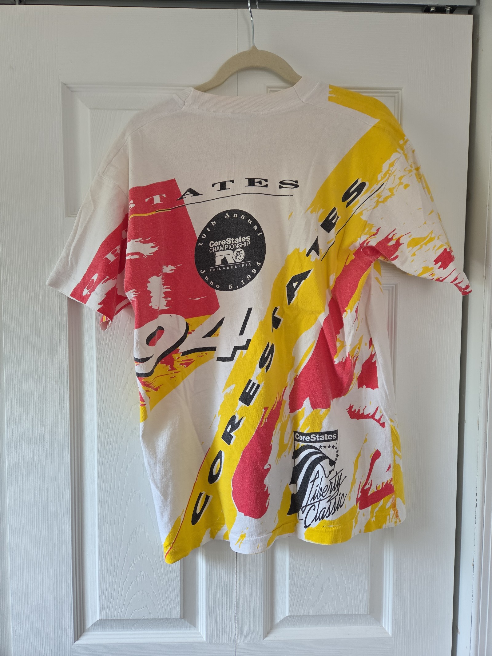 Vintage 94 Philadelphia Bike Race All-Over-Print Single Stitch Tee