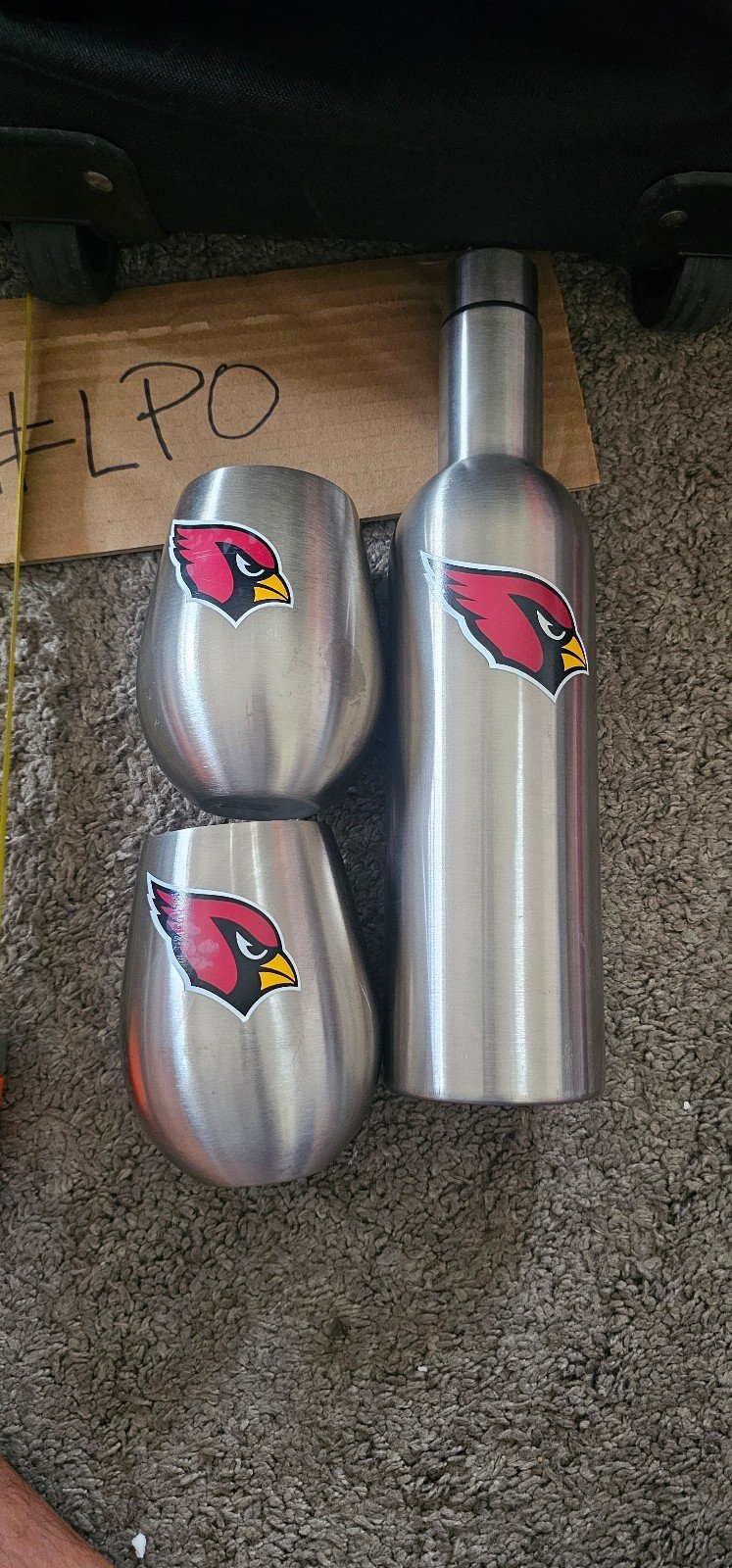 *GIFT INCLUDED PLEASE READ Arizona Cardinals 28oz and 2 12oz tumbler set