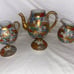 Antique/ 1920’s Satsuma Porcelain Gold Tea Set