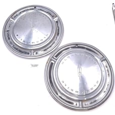 GM 1969 Oldsmobile F85 Jetstar 15 Hub Caps Wheel Cover Pair 00402590 OEM