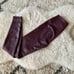 NWOT WHBM vegan leather runway legging 00 burgundy