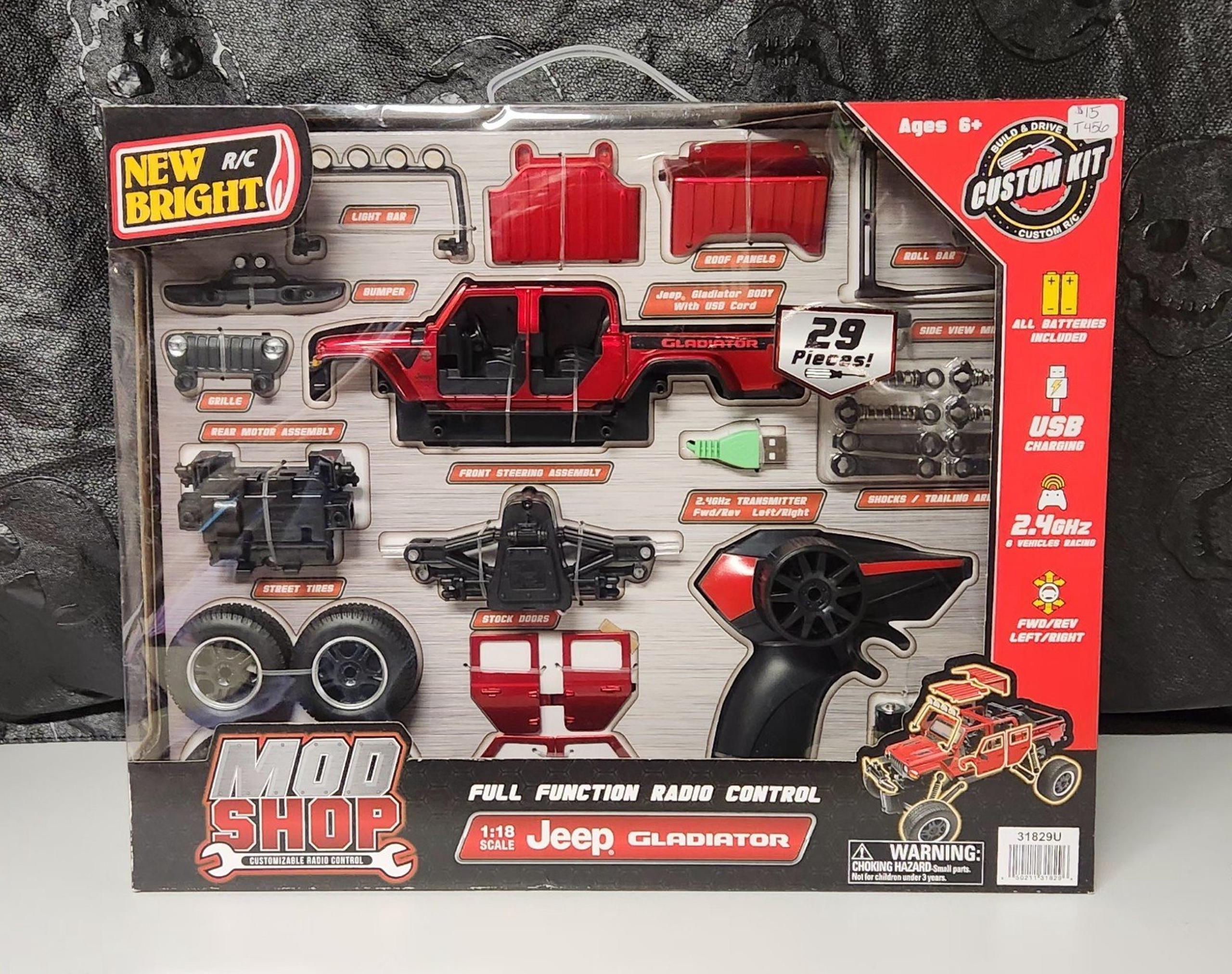 Jeep Gladiator Mod Shop 29Pc RC Truck by New Bright