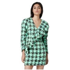 NWT Atoir Leave Me Be Dress in Aspen Green Sz M / US 6 Retro Clueless Academia