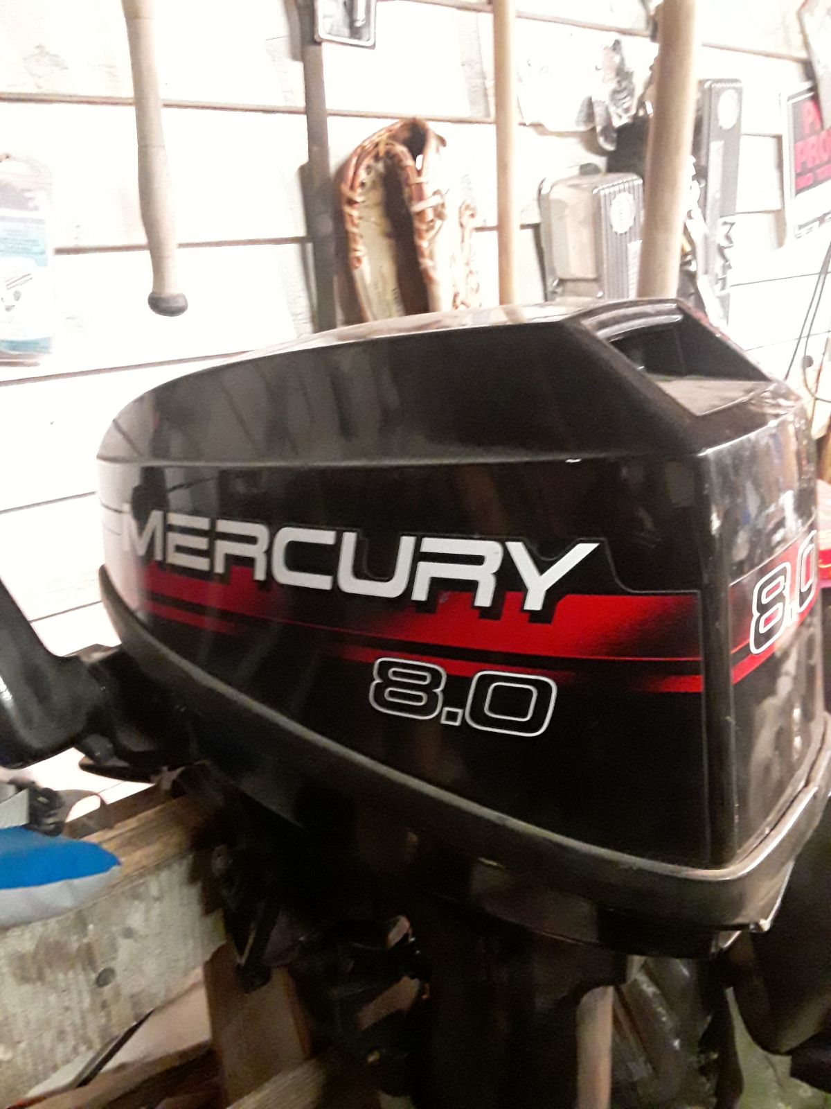 1997 8.0 mercury long shaft