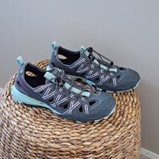 Merrell Womens Choprock Blue Smoke Outdoor/Hiking/Athletic Sneakers Size 9