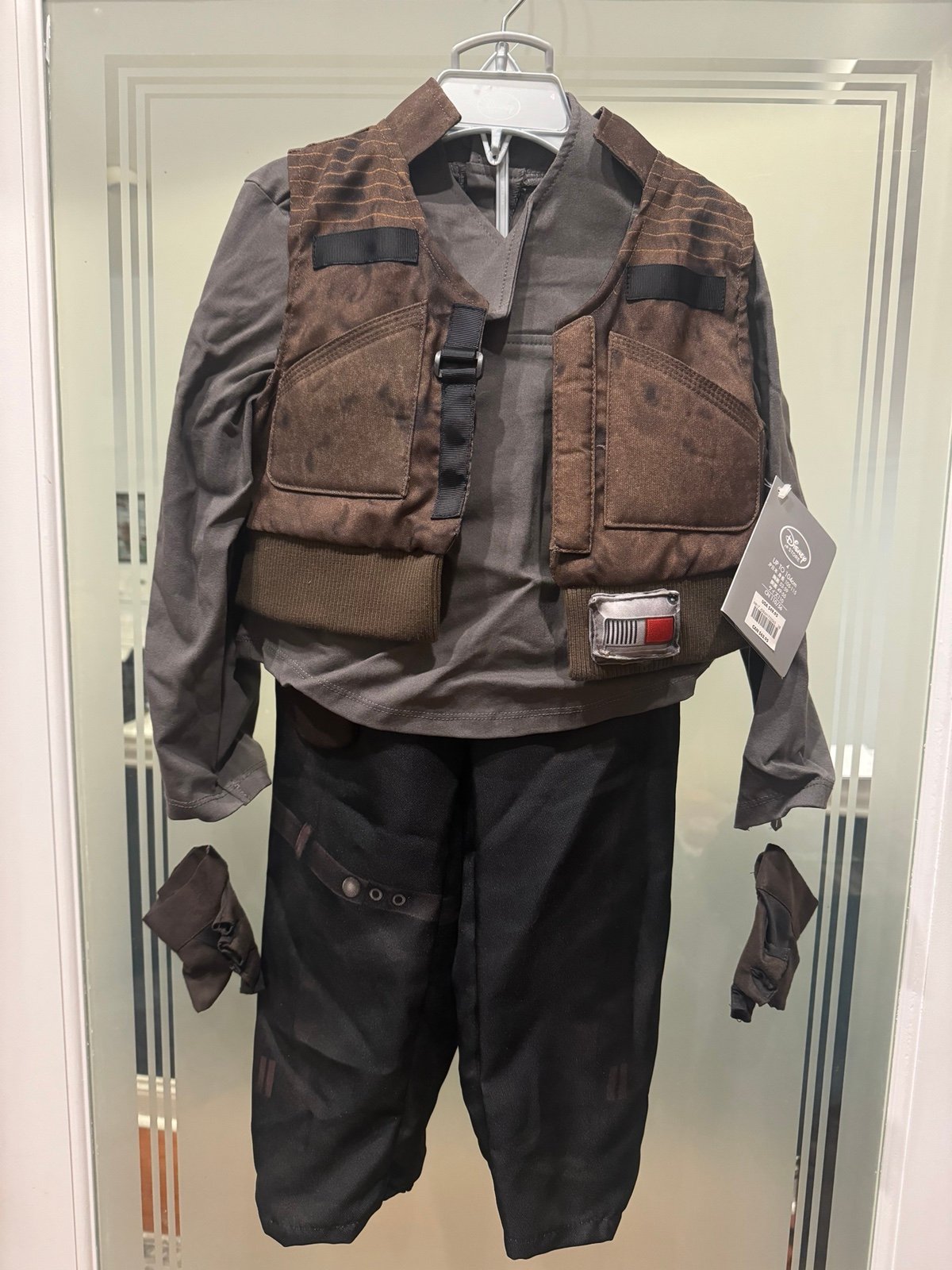 The Disney Store Star Wars Rogue One Sergeant Jyn Erso costume size 4