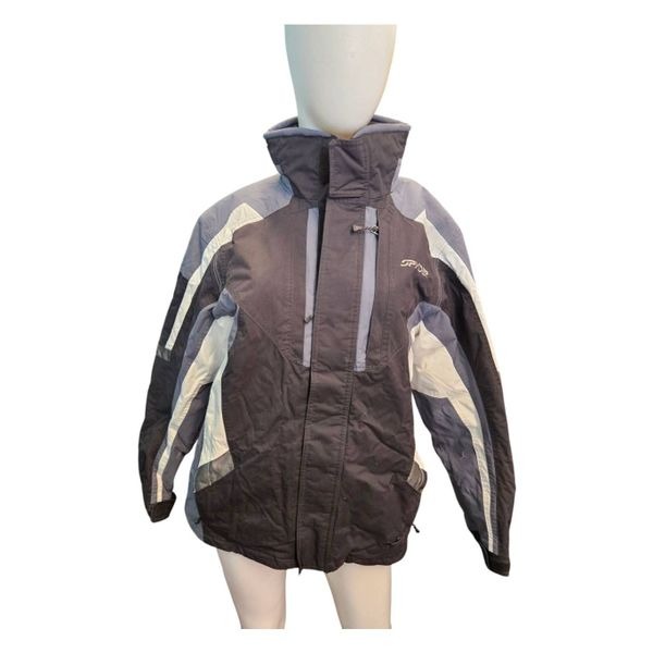 Spyder Gray Ski Jacket Winter Coat Mens Medium