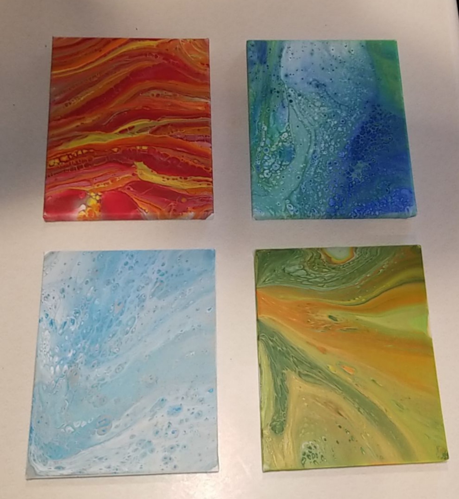 'Elemental' set of paintings