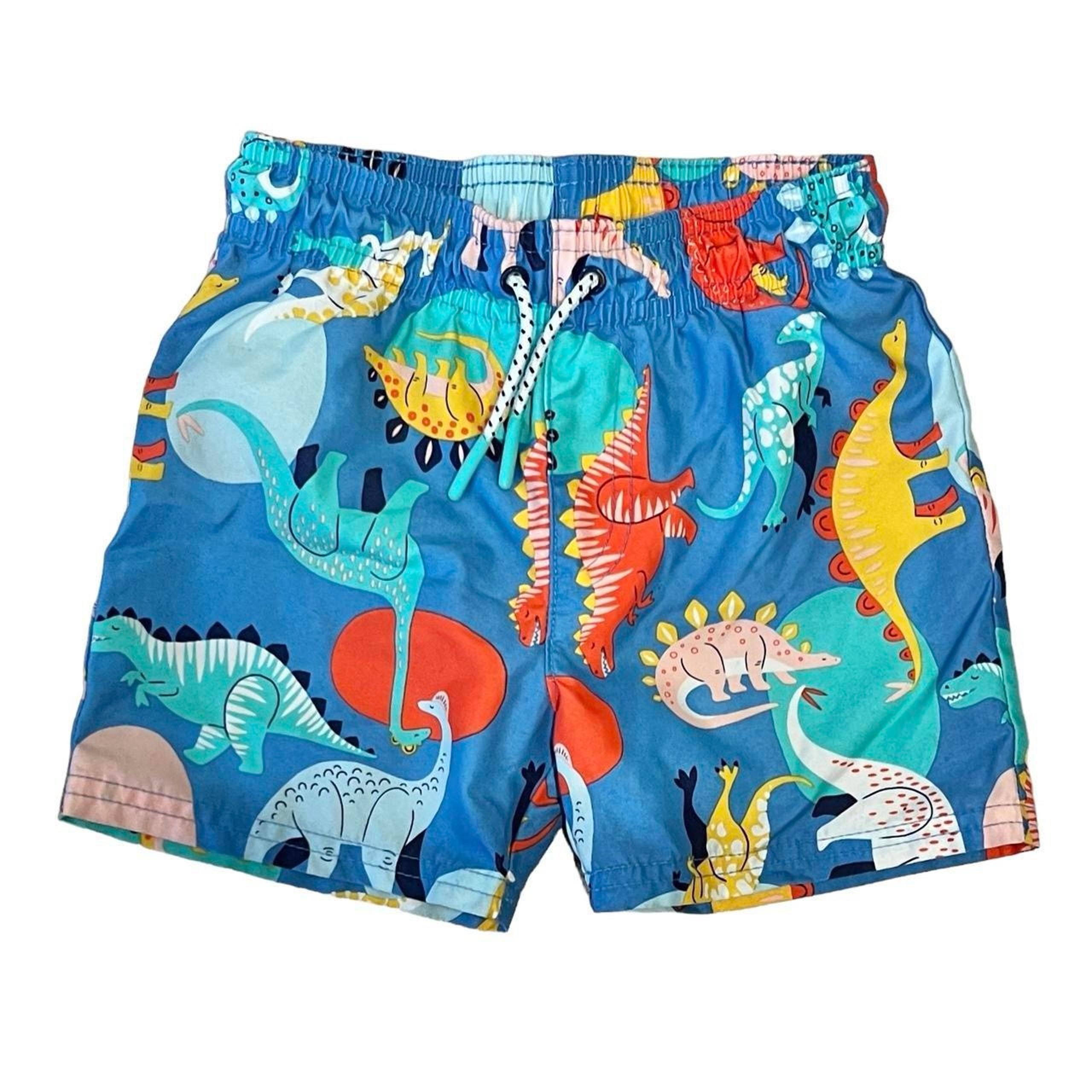 Cat & Jack 2T Dinosaur Swim Trunks
