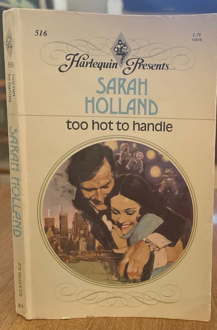 Old Vintage Book Excellent Original Intact Print 1982 Harlequin Presents