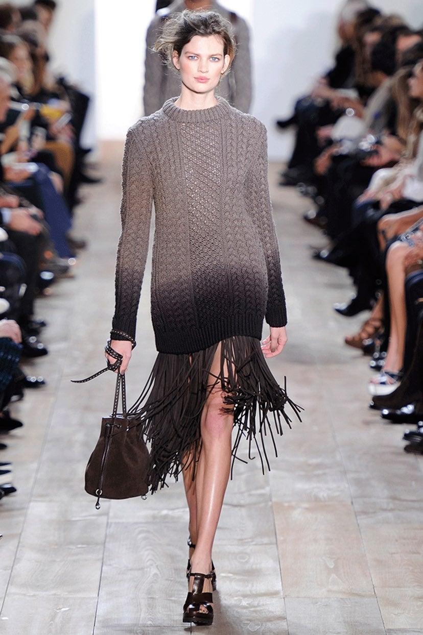 Michael Kors Runway Couture Suede Fringe