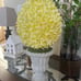 GrandinRoad Martha Stewart Egg Topiary Yellow Easter Decor