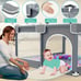 Firm Safe And Spacious Baby Playpen, Baby Indoor Safety Playpen-EH2AS