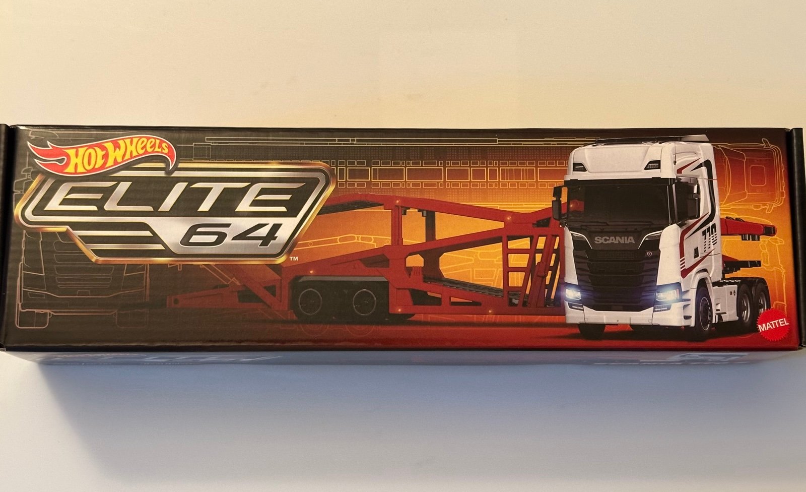 Hot Wheels elite 64 scania 770 s