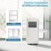 Versatile 8000 BTU Portable Air Conditioning Unit for Rooms up to 350 sq. ft. -