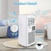 Versatile 8000 BTU Portable Air Conditioning Unit for Rooms up to 350 sq. ft. -