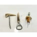 Vintage Wood & Horn Barware Man Cave Set & Stand