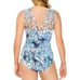 Swim Solutions Royal Affair Multi Strap Mio One Piece Swimsuit Blue Women 12