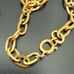Vintage TRIFARI Gold-tone Large Medallion Chrysanthemum Flower Pendant Necklace