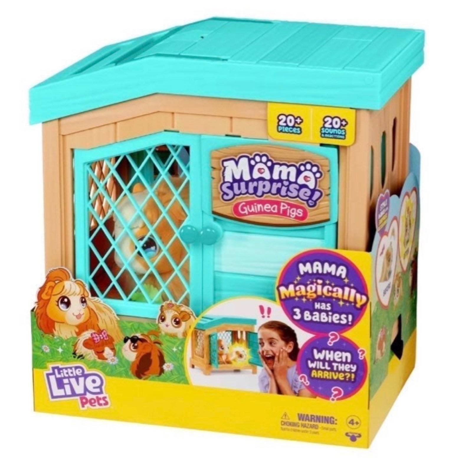 Little live pets mama surprise Guinea pig new