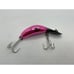 VTG Heddon Magnum Clatter Tadpolly TICKLED PINK Black Head LURE NIP
