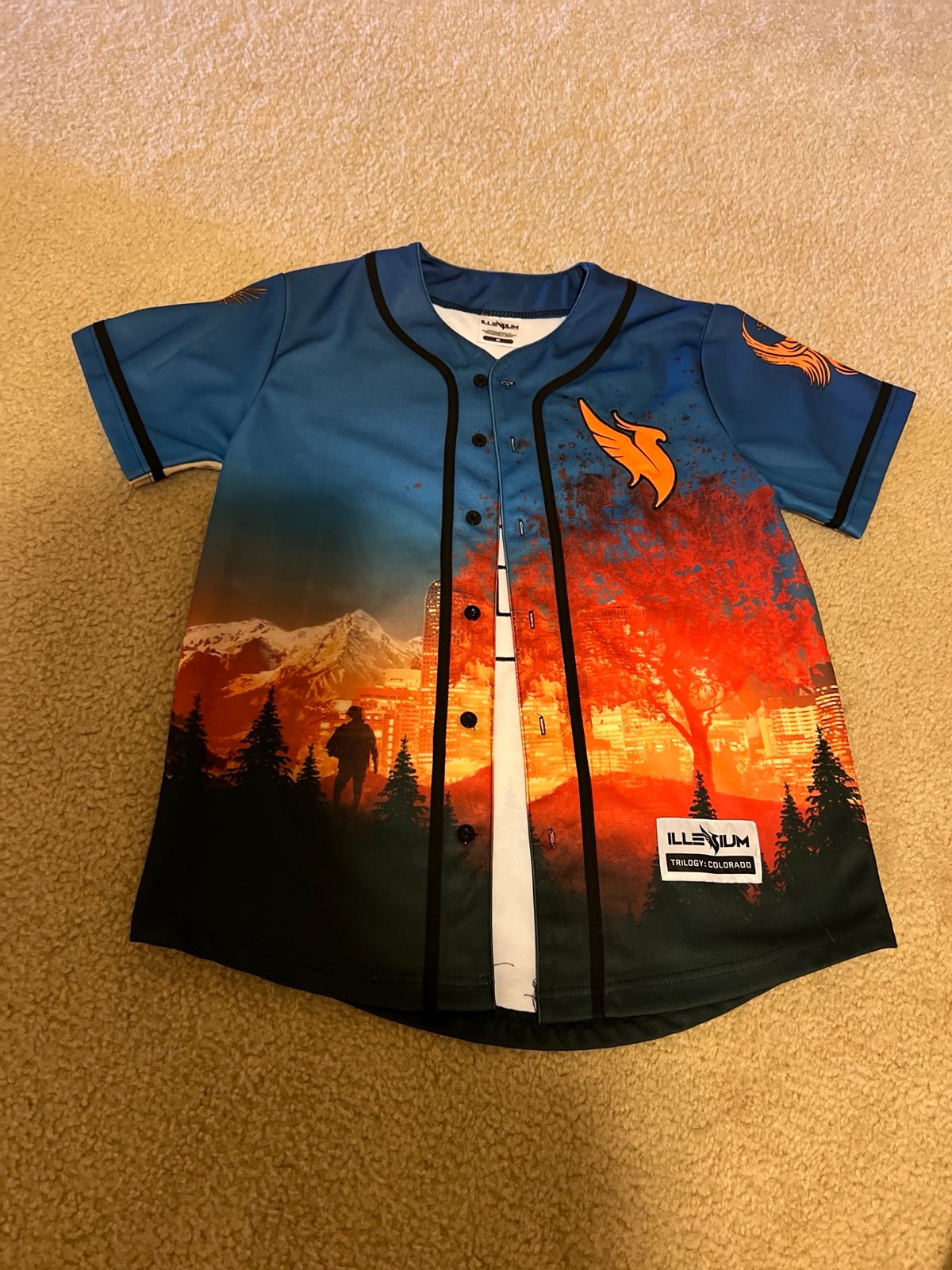 ILLENIUM Jersey Trilogy Colorado Size Skall