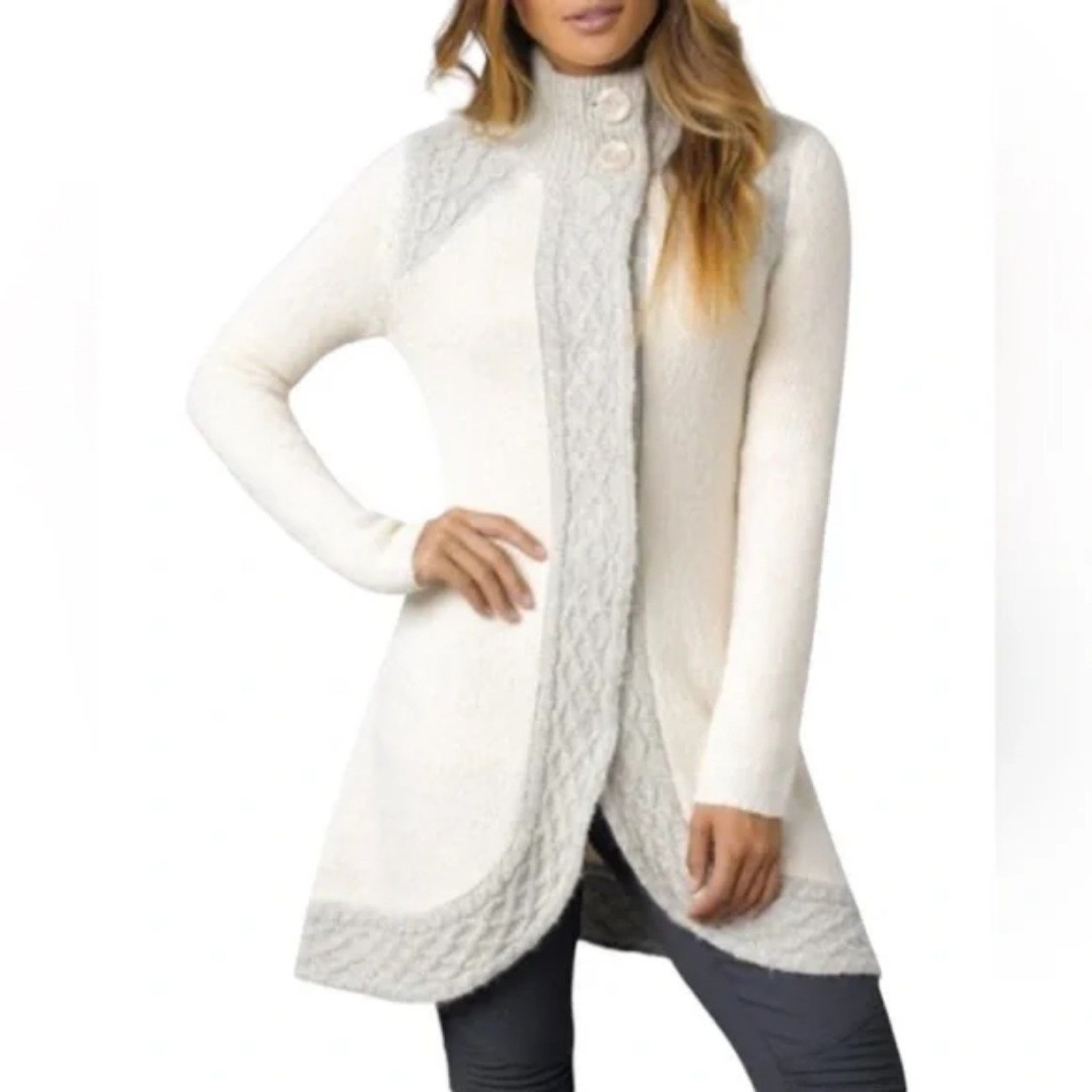 prAna Angelica Duster sweater size L